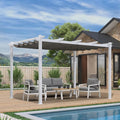 PURPLE LEAF Outdoor Pergola 10' x 13' by PURPLELEAF