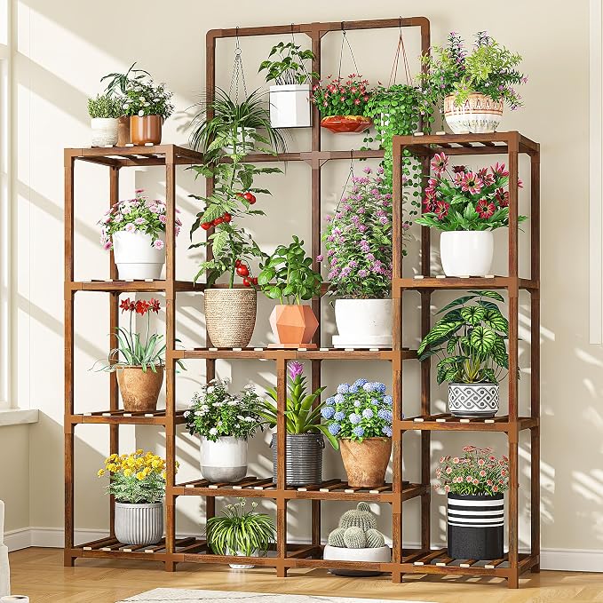 EnHomee 62.2" Large Plant Stand by EnHomee