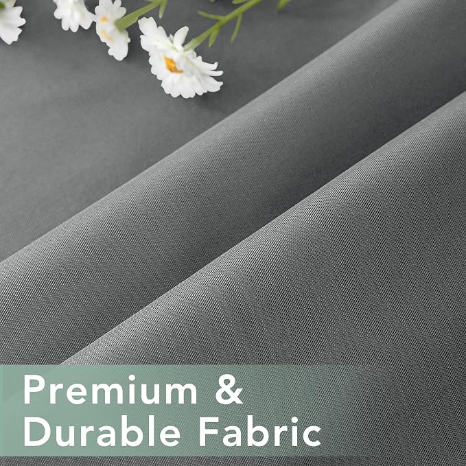 Outdoor Curtains for Patio Waterproof 6 Panels, Porch Sun Shade | Weatherproof - Image 6