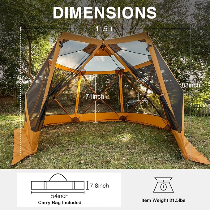 EVER ADVANCED Pop up Gazebo Tent - Image 8