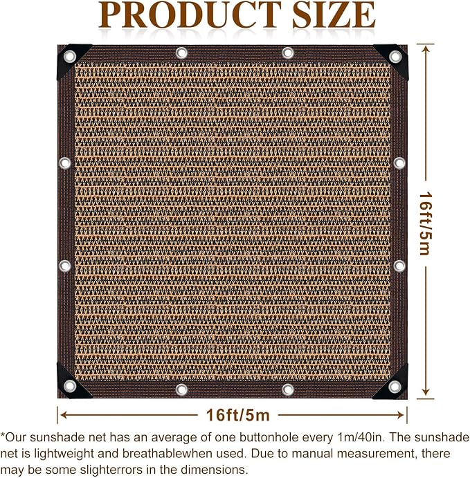 Shade Cloth, 80% Sunblock Net - Image 2