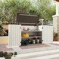 Aoxun Outdoor Storage Shed, 35 Cu.Ft Vertical Storage Sheds, Outdoor Waterproof by Aoxun