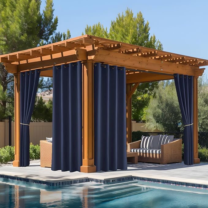 NICETOWN Fade Resistant Outdoor Curtains by NICETOWN