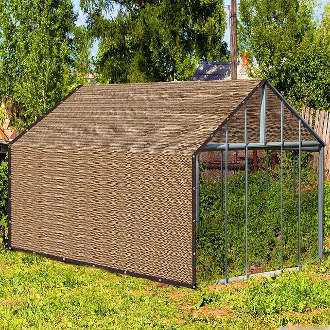 80% Shade Cloth -4x16FT Sunblock Net - Image 9
