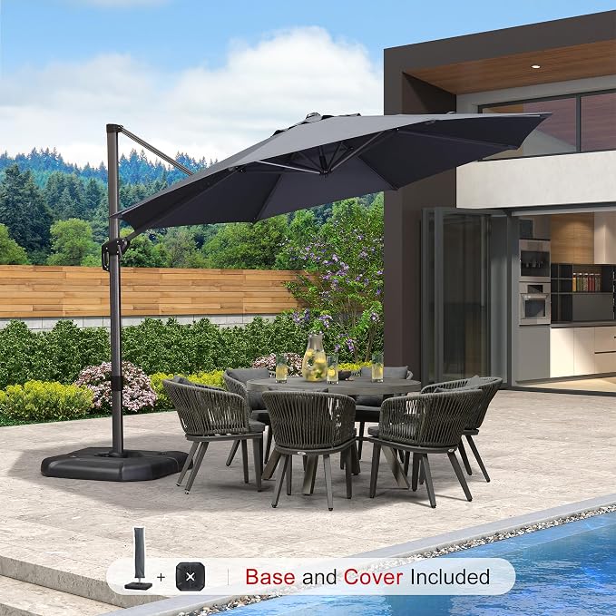 PURPLE LEAF Patio Umbrella - Image 2