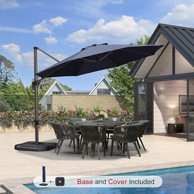 PURPLE LEAF Patio Umbrella - Image 2