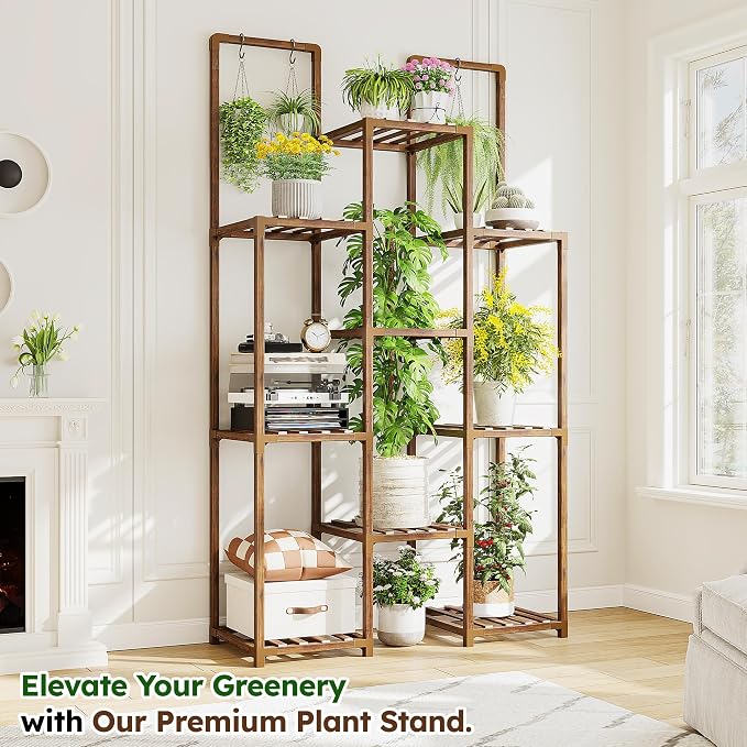 EnHomee 34.2" W Indoor Plant Stand - Image 2