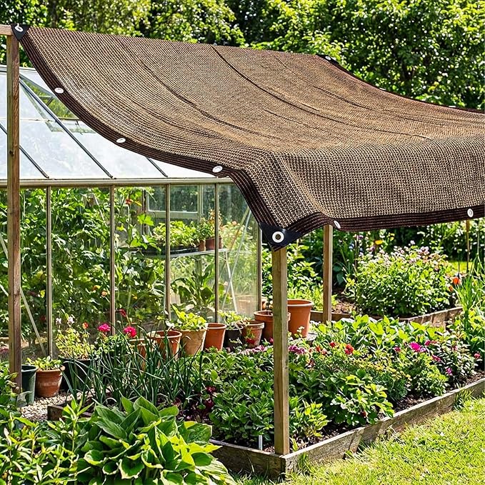 80% Shade Cloth, Durable Mesh Tarp - Image 5