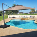 PURPLE LEAF Cantilever Umbrella by PURPLELEAF