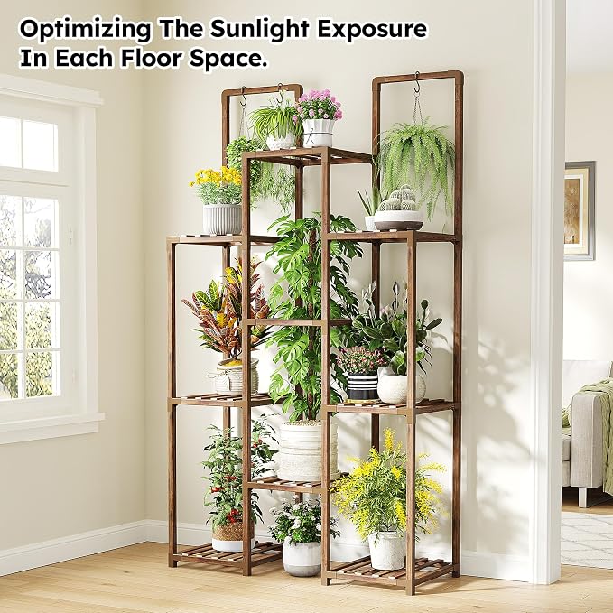 EnHomee 34.2" W Indoor Plant Stand - Image 3