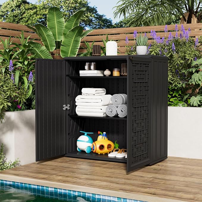 Mrosaa Outdoor Storage Cabinet Waterproof - Image 7