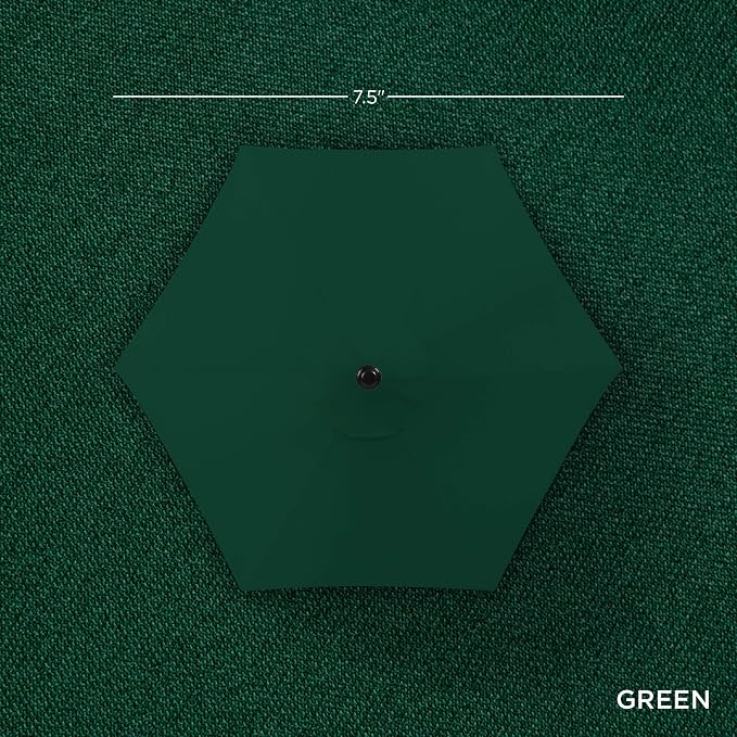Best Choice Products 7.5ft Solar Umbrella LED Lighted Patio Umbrella, Table - Image 4