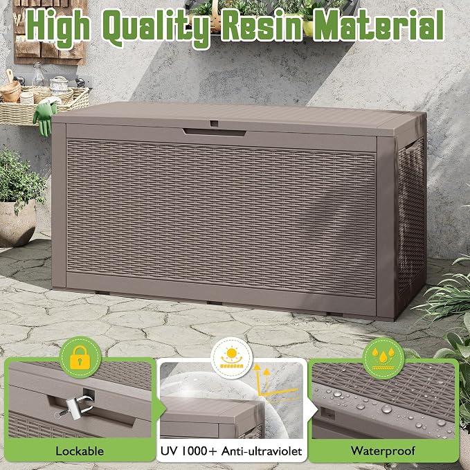 Outdoor Storage Waterproof Deck Box - Image 3