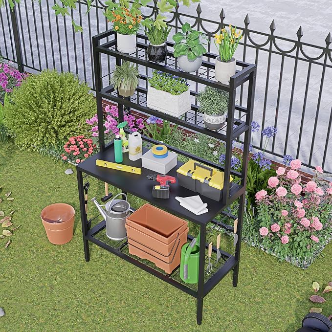 Outdoor Potting Bench Table - Image 7