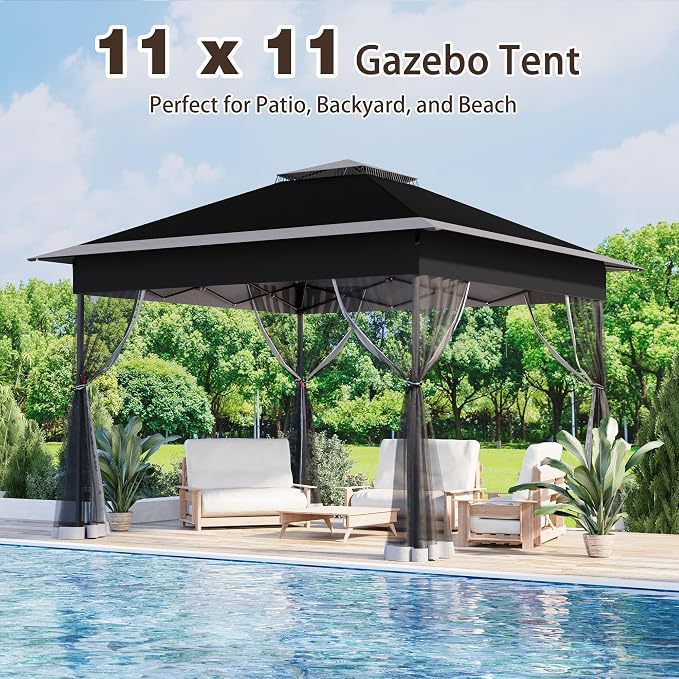 Bezseller 11x11 Pop Up Gazebo - Image 3