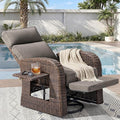 Luxury Patio Swivel Recliner Chair by JelwalyPatioFurnitureSet