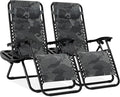 Best Choice Products Set of 2 Adjustable Steel Mesh Zero Gravity Lounge Chair by Unknown