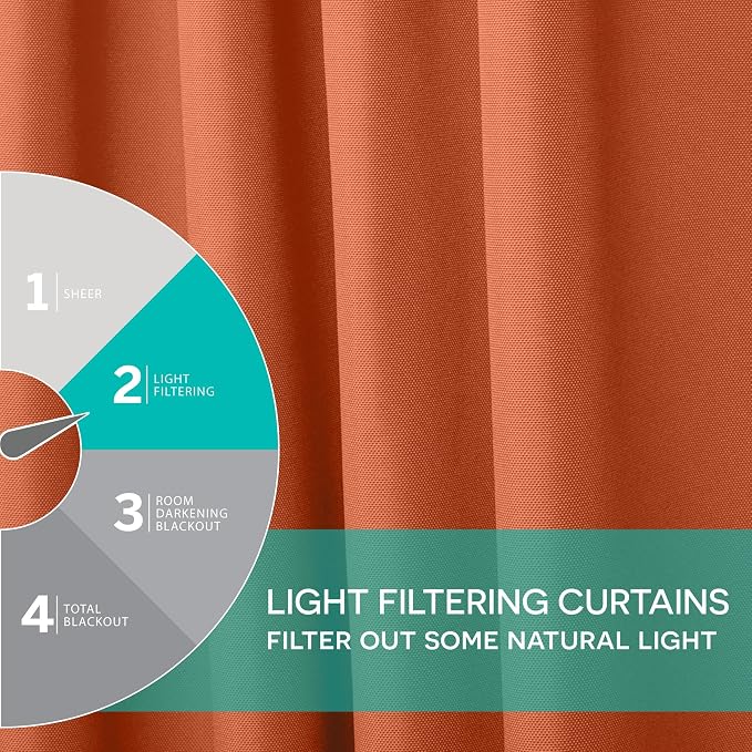 Exclusive Home Cabana Solid Indoor/Outdoor Light Filtering Hook-and-Loop Tab - Image 11