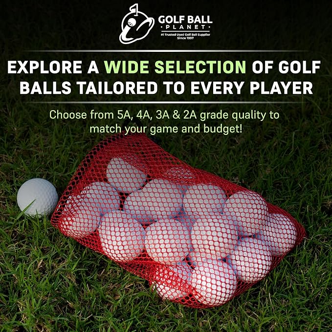 Golf Ball Planet Pro V1x 2023 4A/Near Mint Recycled Used Golf Balls for Titleist 2023/2024 Model Great Condition