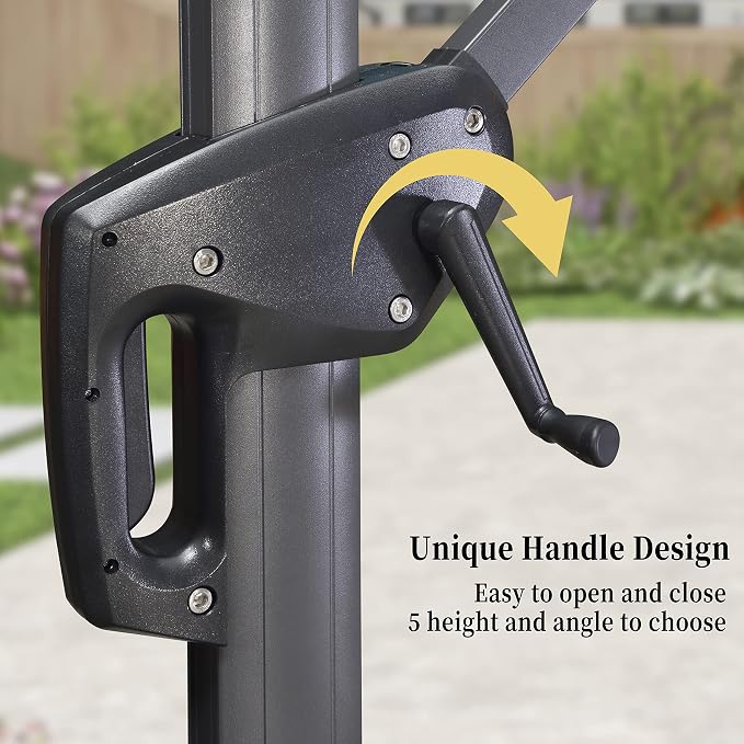 PURPLE LEAF Patio Umbrella - Image 4