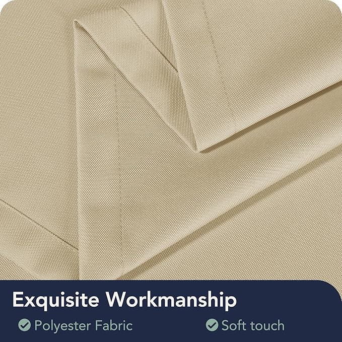 Outdoor Curtains for Patio Waterproof, 8 Panels, Rod Pocket | Weatherproof & - Image 5