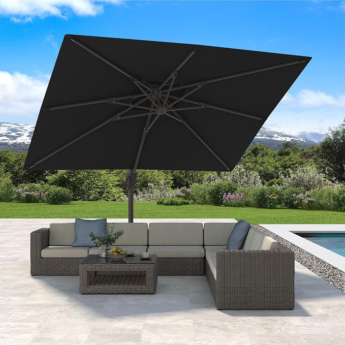 10' X 13' Cantilever Patio Outdoor Umbrella - Image 2