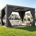 10 x 12 FT Louvered Pergola by Enjoyyourlife