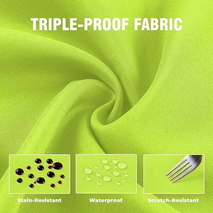 Set of 6 Outdoor Curtains for Patio Waterproof, Breathable Grommet Panels for - Image 6