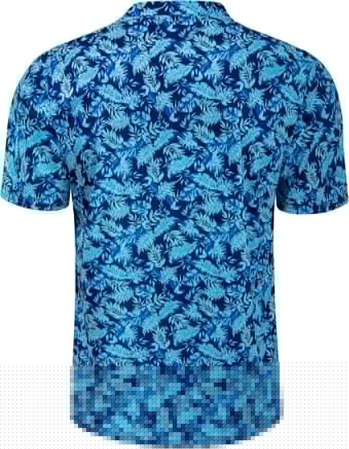 TAPULCO Mens Collarless Golf Shirts Short Sleeve Dry Fit Stretch Casual Breathable Lightweight Tshirts