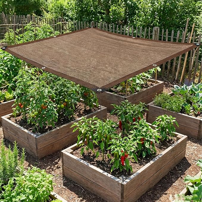 80% Shade Cloth, Durable Mesh Tarp - Image 9