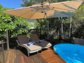 PURPLE LEAF Patio Cantilever Umbrella 9' X 12' Large Double Top, 3-Yr by PURPLELEAF