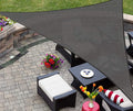 AsterOutdoor Sun Shade Sail Triangle 12' x 12' x 17' UV Block Canopy by AsterOutdoor