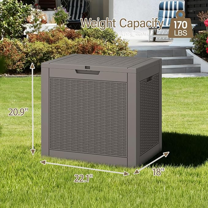 Outdoor Storage Waterproof Deck Box - Image 2