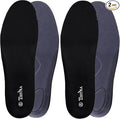 2 Pair-Insoles for Womens Memory Foam Shoe Inserts,Replacement Insoles for Work Boot Running Shoes-Shock Absorption and Cushion for Feet Relief,Comfort Inner Soles for Everyday Use Black 41EU/US10