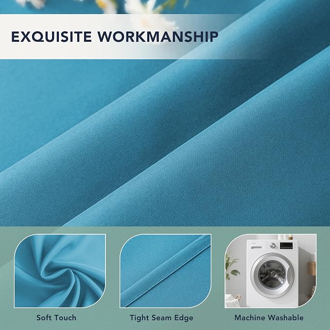 Patio Curtains Outdoor Waterproof, Privacy Drapes | Weatherproof & Sun Blocking - Image 5