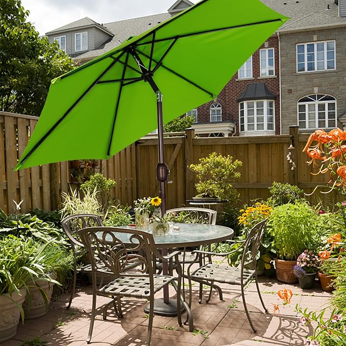 7.5 ft Patio Umbrella, Yard Umbrella, Outdoor Market Umbrella - Image 7