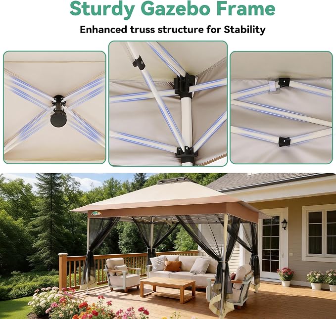 COBIZI 10x15 FT Pop up Gazebo on Clearance - Image 5