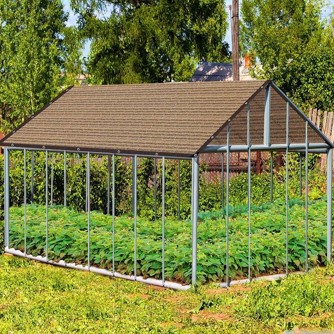 Shade Cloth for Garden, 80% Mesh Tarp - Image 7