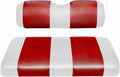 Club Car Post-2000 DS Golf Cart Front Replacement Seat Cover Set Made with Marine Grade Vinyl - Staple On Installation