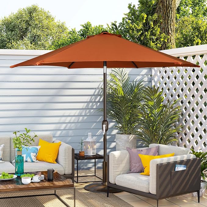 7.5 ft Patio Umbrella, Yard Umbrella, Outdoor Market Umbrella - Image 6