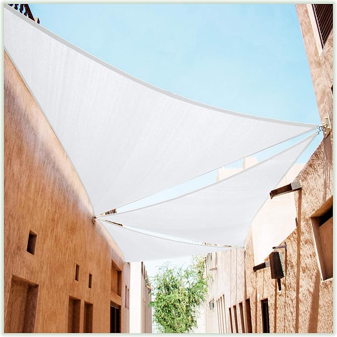 ColourTree Custom Size Order to Make Sun Shade Sail Canopy Mesh Fabric UV Block by ColourTree