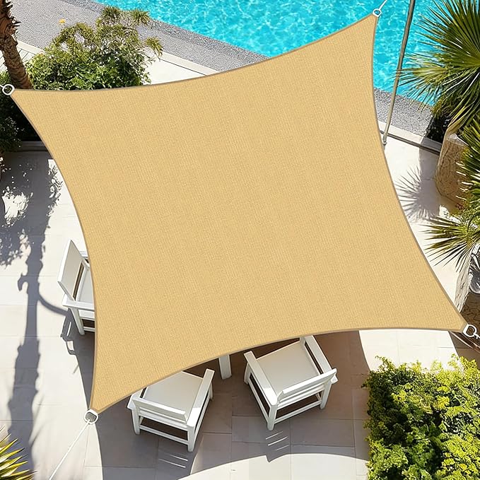 10' x 13' Rectangle Sun Shade Sail by SUMORISE