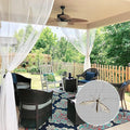 RYB HOME Mosquito Netting Outdoor Curtains by RYBHOME