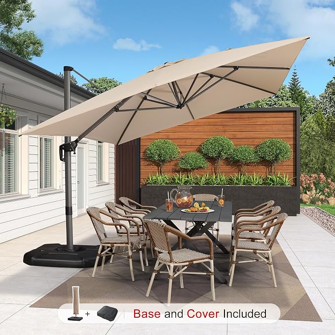 PURPLE LEAF Patio Umbrella - Image 2