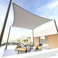 Tronssien Rectangle 12'x16' Sun Shade Sail, 95% UV Blockage Canopy Awning by Tronssien