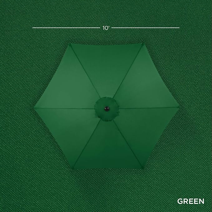 Best Choice Products 10ft Outdoor Patio Umbrella, Outdoor Table Umbrella - Image 4
