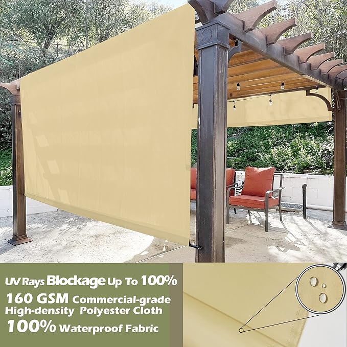 Alion Home Waterproof Pergola Cover - Image 2