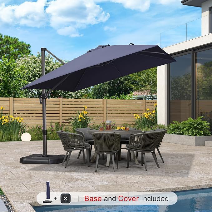 PURPLE LEAF Patio Umbrella - Image 2