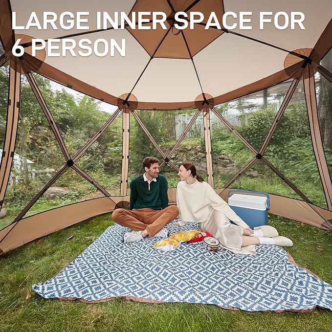EVER ADVANCED Pop up Screen House Tent - Image 3