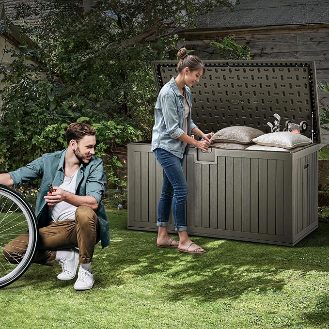 YITAHOME 230 Gallon Large Deck Box - Image 2